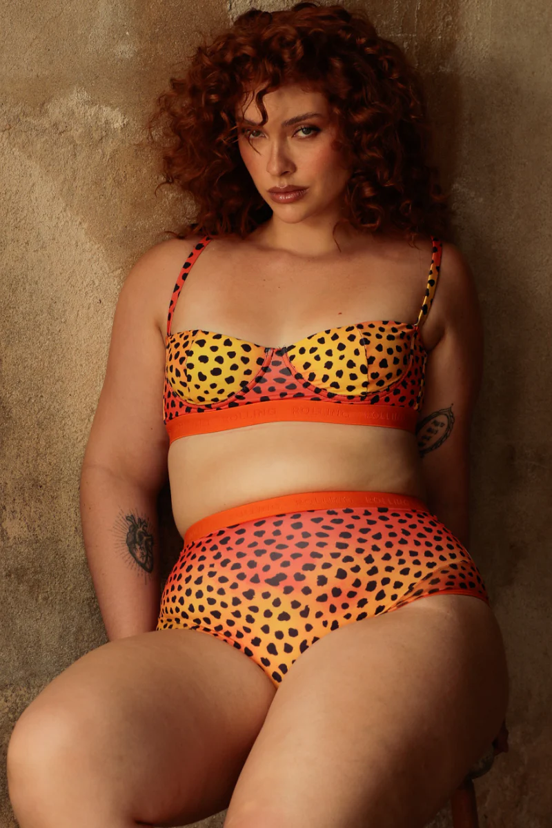 Rolling Alpha High Waisted Hot Pants - Panthera Solis