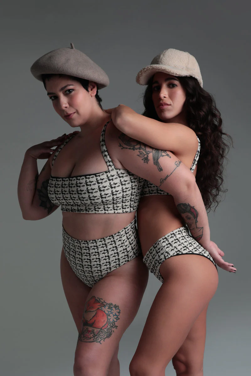 Rolling Cinque High Waist Shorts - Tweed - Image 5