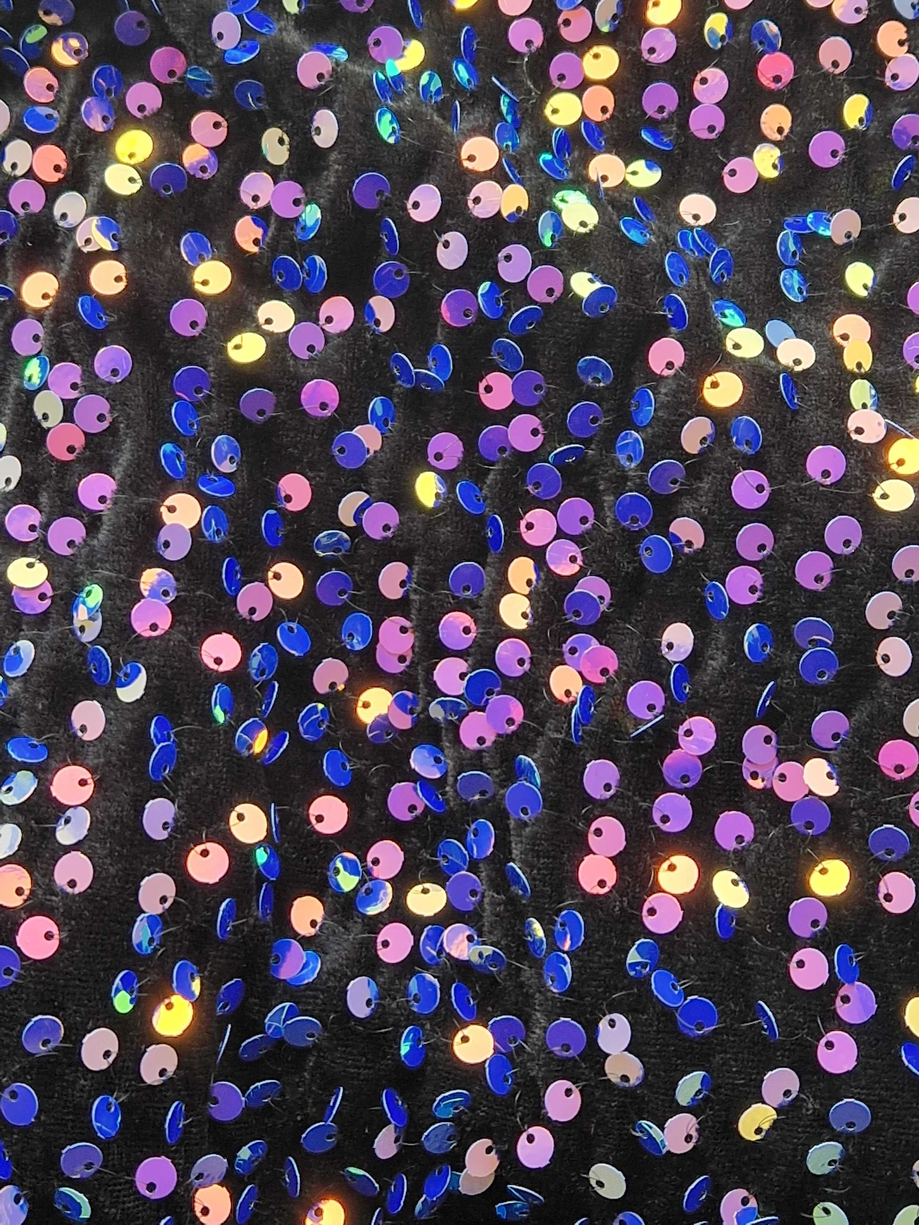 Rolling KI Bodysuit - Iridescent Midnight Sequin - Image 4