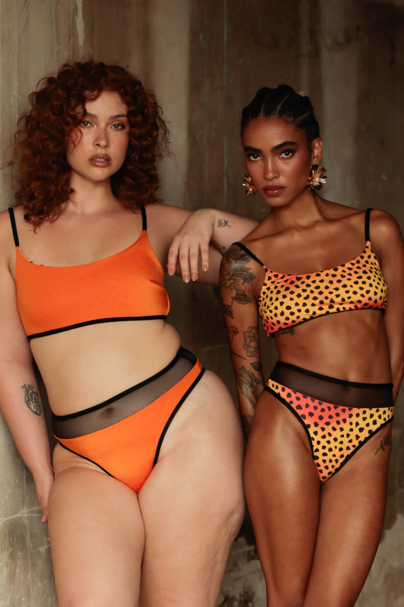 Rolling Vento Reversible Top - Orange/Panthera Solis - Image 4