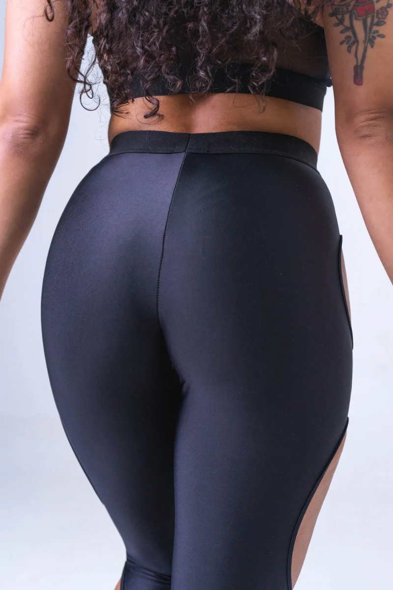 Sorte Hard to Handle Leggings - Black - Image 4