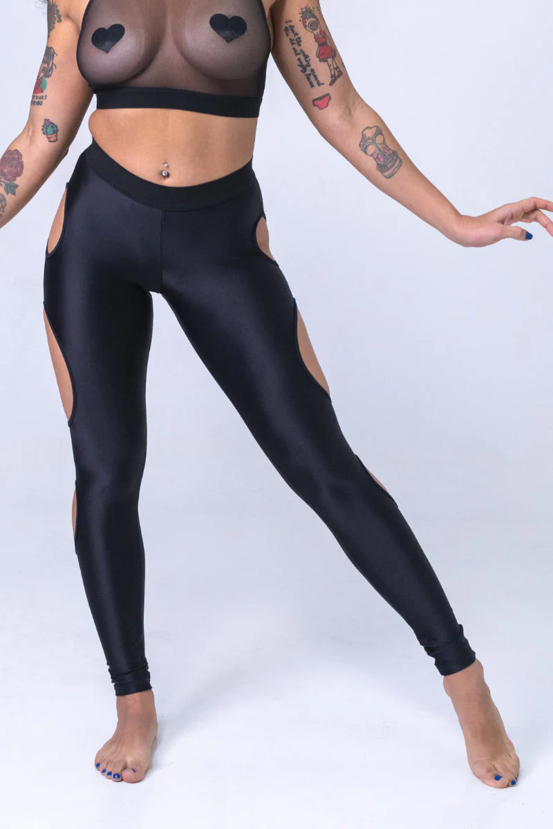 Sorte Hard to Handle Leggings - Black - Image 5