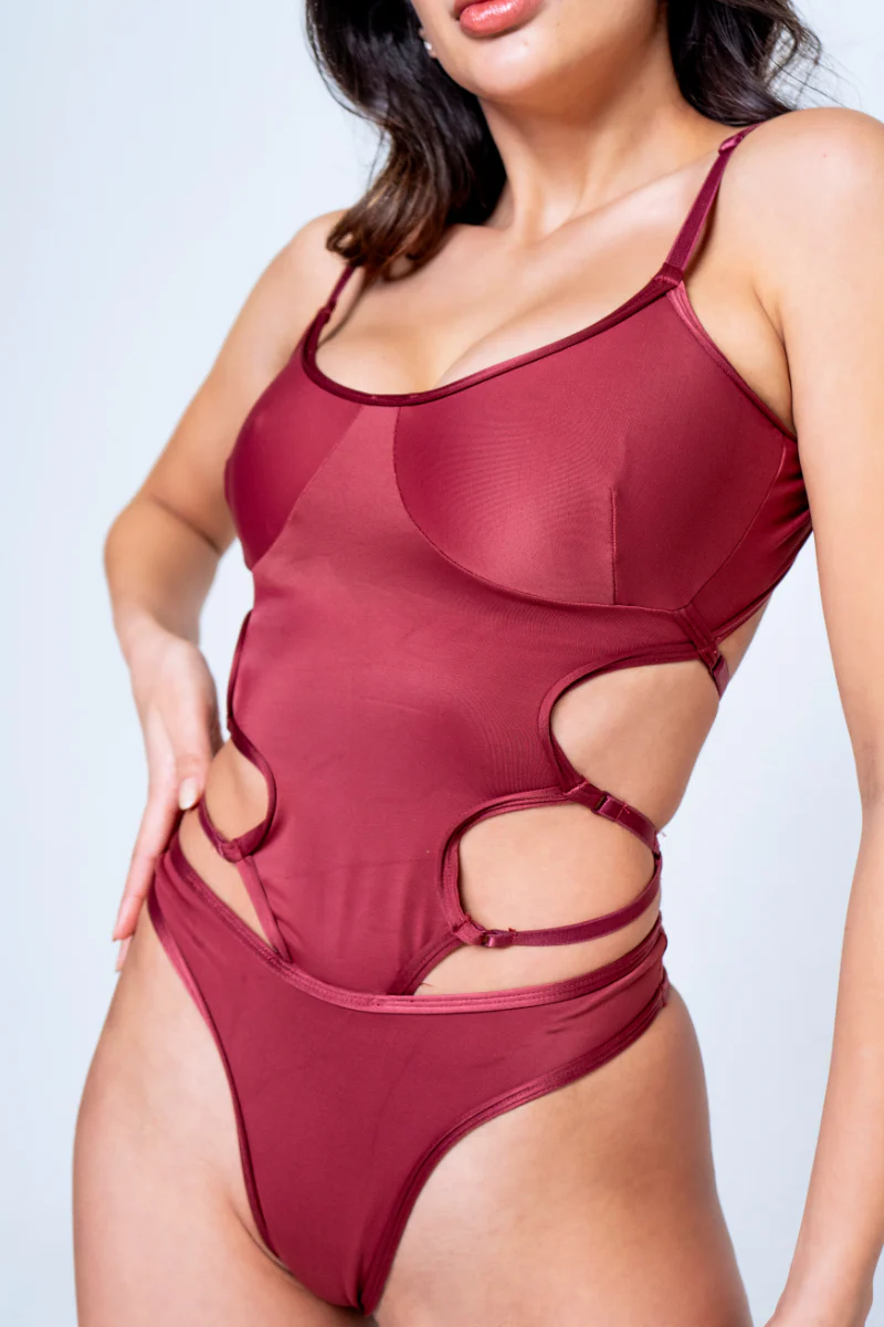 Sorte Dreamer Bodysuit - Burgundy - Image 6