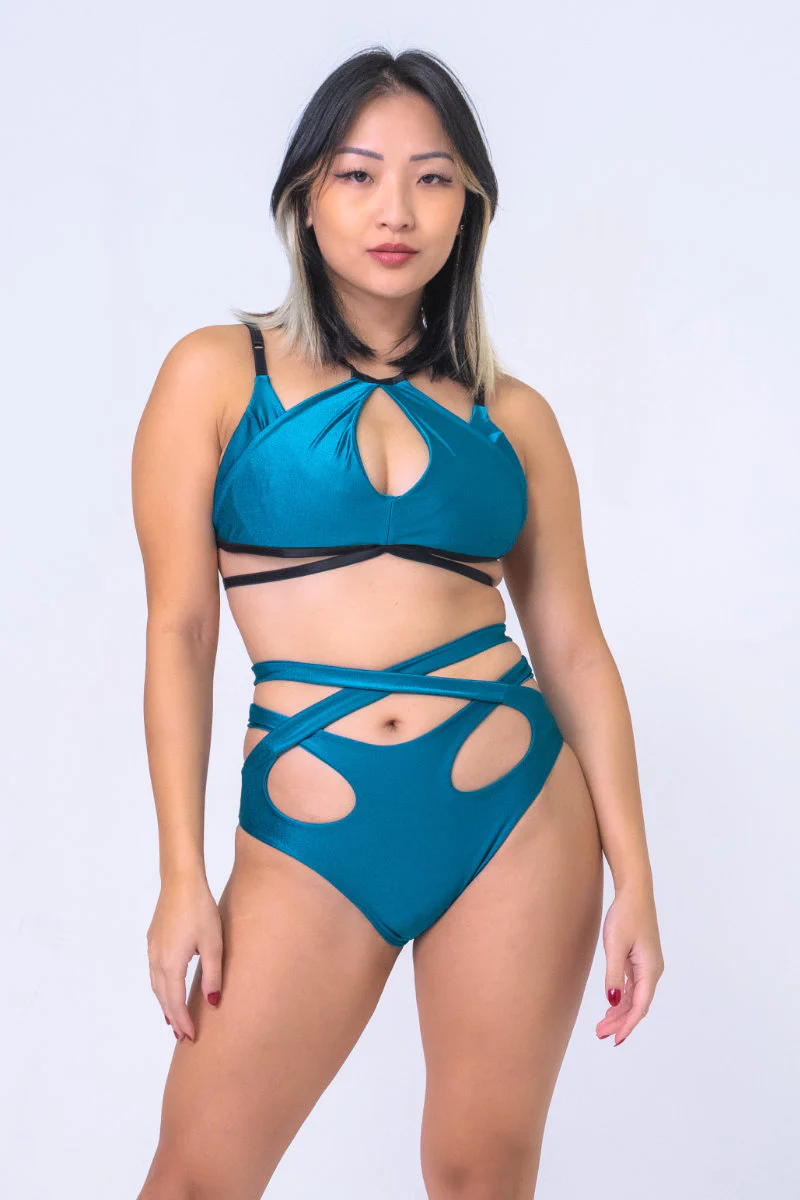 Sorte Wild Bottoms - Teal - Image 3