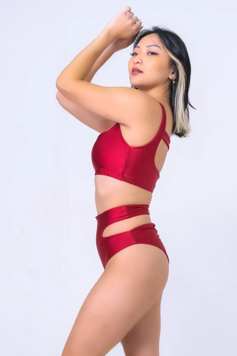 Sorte Instinct Top - Poppy Red - Image 3