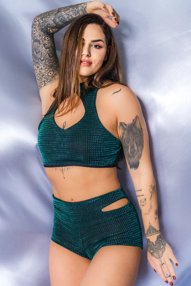 Sorte Nebula Bottoms - Stellagreen
