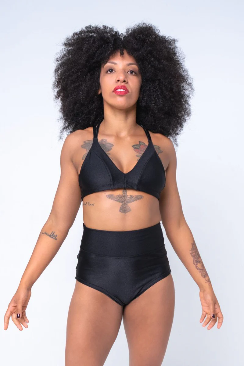 Sorte Scandal Top - Black - Image 3