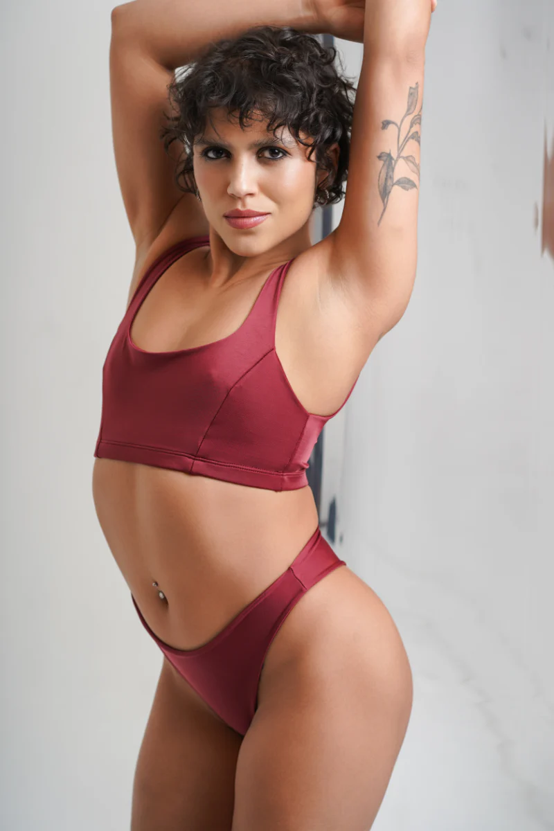 Sorte Sigh Bottoms - Burgundy - Image 3